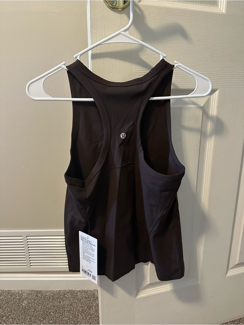 Lululemon Align Waist Length Racerback. Size 10 NWT. ESPRESSO - Picture 2 of 4